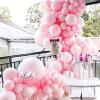 PartyWoo Pastel Pink Balloons, 52 pcs 12 Inch Pink Balloons, Latex Balloons for Balloon Garland or Balloon Arch as Birthday Party Decorations, Wedding Decorations, Baby Shower Decorations, Pink-Q05