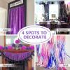 PartyWoo Purple Balloons, 51 pcs Party Decorations Pack of Latex Balloons and Crepe Paper for Balloon Garland as Party Decorations, Birthday Decorations, Wedding Decorations, Baby Shower Decorations