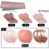 PartyWoo Rose Gold Balloons, 51 pcs Party Decorations Pack of Balloons and Crepe Paper for Balloon Garland as Party Decorations, Birthday Decorations, Wedding Decorations, Baby Shower Decorations