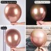 PartyWoo Rose Gold Star Balloons 110pcs Different Sizes 18 12 10 5 Inch Pack 22 Inch Gold Spike Star Foil Mylar Balloon Arch Kit for Birthday Engagement Party Decorations Rose Gold-G107