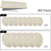 PartyWoo White Sand Balloons 52 pcs 12 Inch Beige Cream Ivory Off White Latex Helium Balloons for Wedding Bridal Graduation Baby Shower Gender Reveal Safari Birthday Party Decorations White-F12