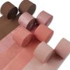 PartyWoo Crepe Paper Streamers 8 Rolls 656ft, Pack of Rose Gold, Pink, Dusty Pink and Brown Party Streamers for Birthday Decorations, Party Decorations, Wedding Decorations (1.8 Inch x 82 Ft/Roll)