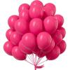 PartyWoo Hot Pink Balloons 51 pcs 12 Inch Dark Pink Magenta Fuchsia Latex Helium Balloons for Wedding Baby Shower Gender Reveal Valentine’s Day Bachelorette Birthday Party Decorations Pink-Y12