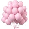PartyWoo Pastel Pink Balloons, 52 pcs 12 Inch Pink Balloons, Latex Balloons for Balloon Garland or Balloon Arch as Birthday Party Decorations, Wedding Decorations, Baby Shower Decorations, Pink-Q05