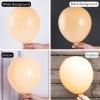 PartyWoo Boho Apricot Balloons, 52 pcs 12 Inch Apricot Balloons, Latex Balloons for Balloon Garland or Balloon Arch as Birthday Decorations, Wedding Decorations, Baby Shower Decorations, Apricot-F05