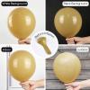 PartyWoo Tan Balloons, 51 pcs 12 Inch Boho Tan Balloons, Light Brown Balloons for Balloon Garland or Balloon Arch as Birthday Party Decorations, Wedding Decorations, Baby Shower Decorations, Tan-F19