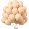 PartyWoo Boho Apricot Balloons, 52 pcs 12 Inch Apricot Balloons, Latex Balloons for Balloon Garland or Balloon Arch as Birthday Decorations, Wedding Decorations, Baby Shower Decorations, Apricot-F05