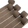 PartyWoo Crepe Paper Streamers 6 Rolls 492ft, Pack of Crepe Paper Brown Streamers Party Decorations, Crepe Paper for Birthday Decorations, Party Decorations, Wedding Decorations (1.8 in x 82 Ft/Roll)