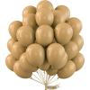 PartyWoo Tan Balloons, 51 pcs 12 Inch Boho Tan Balloons, Light Brown Balloons for Balloon Garland or Balloon Arch as Birthday Party Decorations, Wedding Decorations, Baby Shower Decorations, Tan-F19