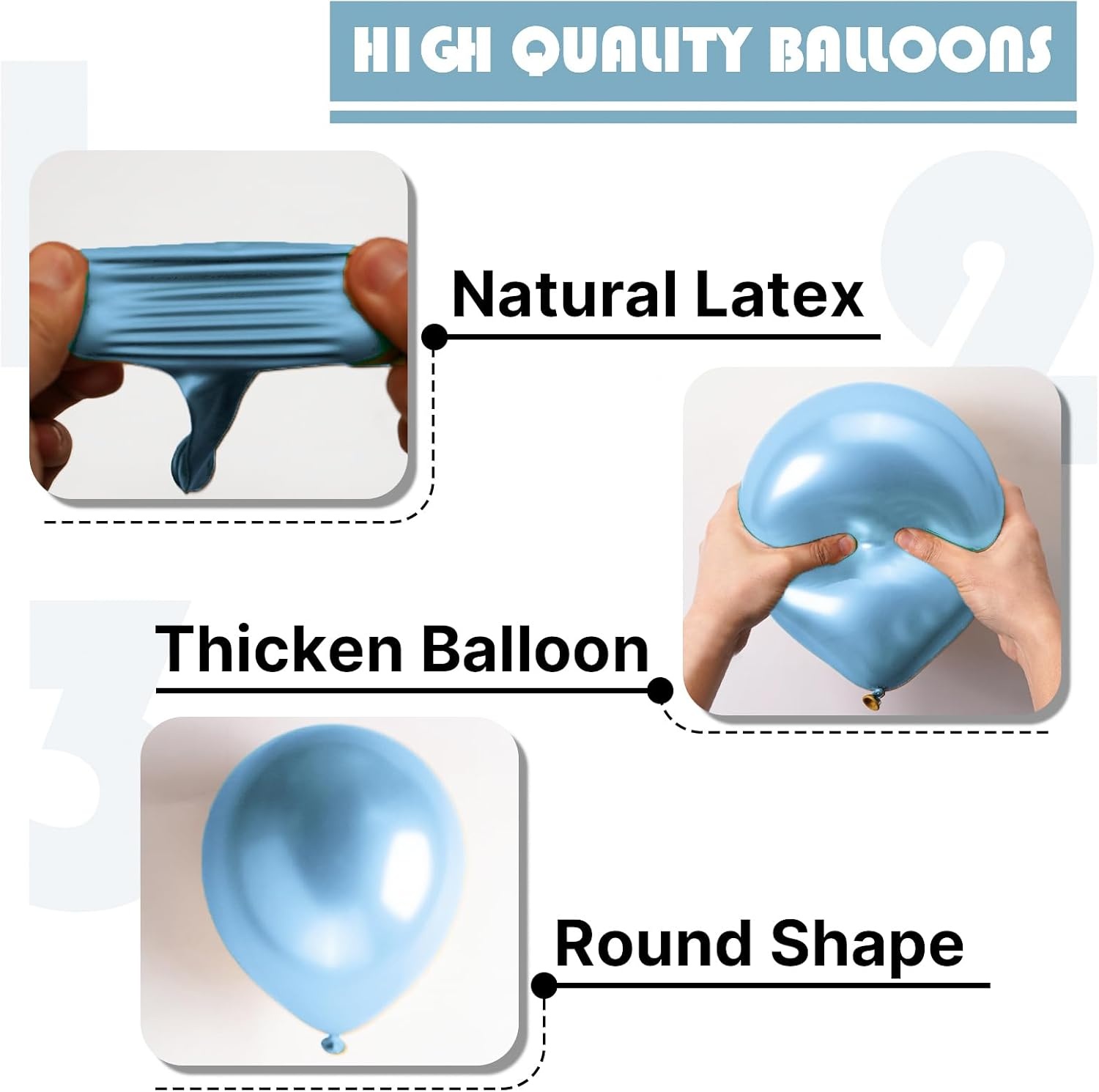 image:imagePartyWoo Teal Balloons 130pcs Different Sizes Pack of 18 12 10 5 Inch Turquoise Dark Teal Balloon Arch Kit for Baby Shower Gender Reveal Graduation Mermaid Birthday Pool Party Decorations BlueY69Blueg119