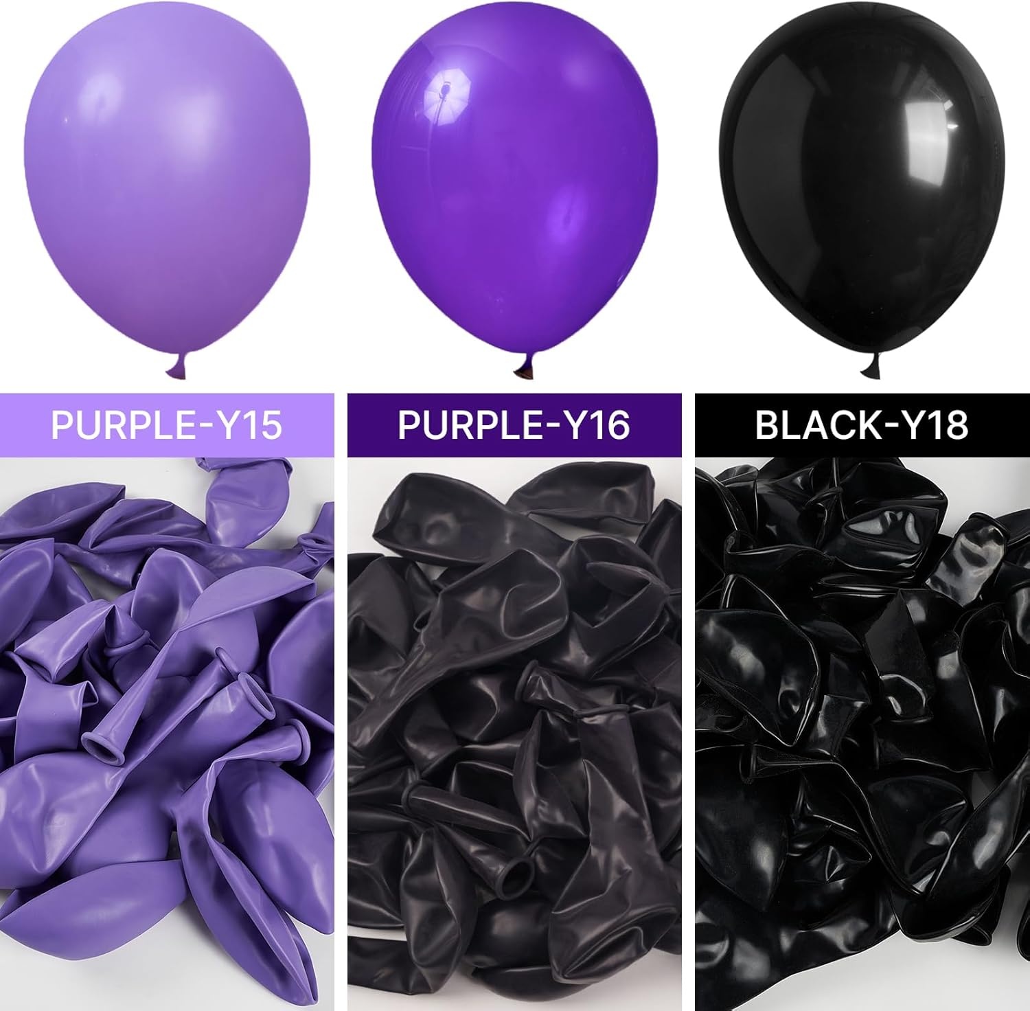 image:imagePartyWoo Teal Balloons 130pcs Different Sizes Pack of 18 12 10 5 Inch Turquoise Dark Teal Balloon Arch Kit for Baby Shower Gender Reveal Graduation Mermaid Birthday Pool Party Decorations BlueY69Royal Purpley16