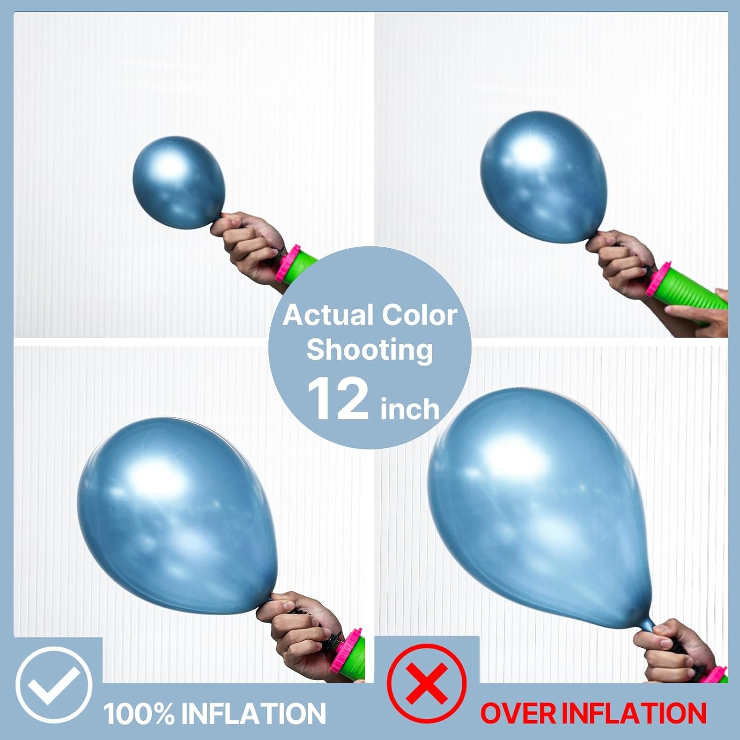 image:imagePartyWoo Teal Balloons 130pcs Different Sizes Pack of 18 12 10 5 Inch Turquoise Dark Teal Balloon Arch Kit for Baby Shower Gender Reveal Graduation Mermaid Birthday Pool Party Decorations BlueY69Blueg119