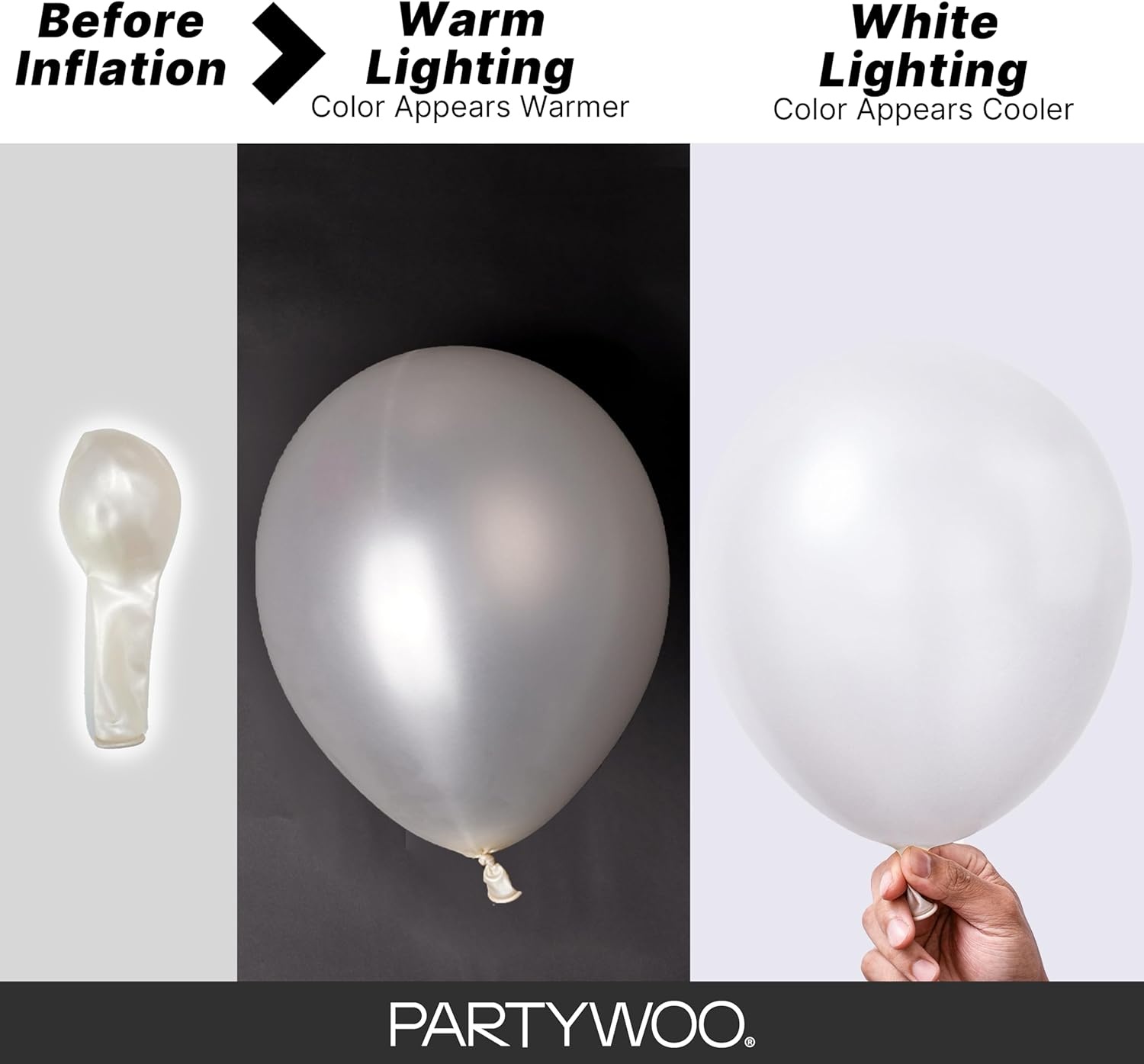 image:imagePartyWoo Teal Balloons 130pcs Different Sizes Pack of 18 12 10 5 Inch Turquoise Dark Teal Balloon Arch Kit for Baby Shower Gender Reveal Graduation Mermaid Birthday Pool Party Decorations BlueY69Pearl Whitez30