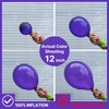 PartyWoo Teal Balloons 130pcs Different Sizes Pack of 18 12 10 5 Inch Turquoise Dark Teal Balloon Arch Kit for Baby Shower Gender Reveal Graduation Mermaid Birthday Pool Party Decorations Blue-Y69(Royal Purple-y16)