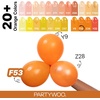 PartyWoo Teal Balloons 130pcs Different Sizes Pack of 18 12 10 5 Inch Turquoise Dark Teal Balloon Arch Kit for Baby Shower Gender Reveal Graduation Mermaid Birthday Pool Party Decorations Blue-Y69(Burnt Orange-f53)