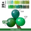 PartyWoo Teal Balloons 130pcs Different Sizes Pack of 18 12 10 5 Inch Turquoise Dark Teal Balloon Arch Kit for Baby Shower Gender Reveal Graduation Mermaid Birthday Pool Party Decorations Blue-Y69(Green-y56)