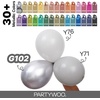 PartyWoo Teal Balloons 130pcs Different Sizes Pack of 18 12 10 5 Inch Turquoise Dark Teal Balloon Arch Kit for Baby Shower Gender Reveal Graduation Mermaid Birthday Pool Party Decorations Blue-Y69(Silver-g102)