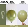 PartyWoo Teal Balloons 130pcs Different Sizes Pack of 18 12 10 5 Inch Turquoise Dark Teal Balloon Arch Kit for Baby Shower Gender Reveal Graduation Mermaid Birthday Pool Party Decorations Blue-Y69(Sage Green-f11)