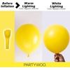 PartyWoo Teal Balloons 130pcs Different Sizes Pack of 18 12 10 5 Inch Turquoise Dark Teal Balloon Arch Kit for Baby Shower Gender Reveal Graduation Mermaid Birthday Pool Party Decorations Blue-Y69(Yellow-y55)