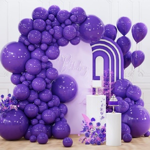 PartyWoo Teal Balloons 130pcs Different Sizes Pack of 18 12 10 5 Inch Turquoise Dark Teal Balloon Arch Kit for Baby Shower Gender Reveal Graduation Mermaid Birthday Pool Party Decorations Blue-Y69(Royal Purple-y16)