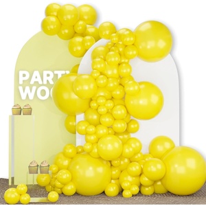 PartyWoo Teal Balloons 130pcs Different Sizes Pack of 18 12 10 5 Inch Turquoise Dark Teal Balloon Arch Kit for Baby Shower Gender Reveal Graduation Mermaid Birthday Pool Party Decorations Blue-Y69(Yellow-y55)