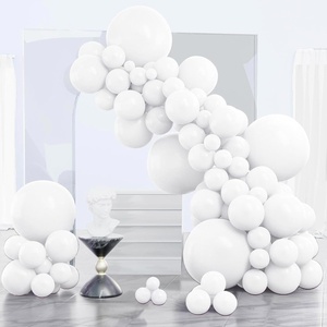 PartyWoo Teal Balloons 130pcs Different Sizes Pack of 18 12 10 5 Inch Turquoise Dark Teal Balloon Arch Kit for Baby Shower Gender Reveal Graduation Mermaid Birthday Pool Party Decorations Blue-Y69(White-y13)