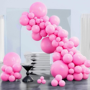 PartyWoo Teal Balloons 130pcs Different Sizes Pack of 18 12 10 5 Inch Turquoise Dark Teal Balloon Arch Kit for Baby Shower Gender Reveal Graduation Mermaid Birthday Pool Party Decorations Blue-Y69(Pink-y11)